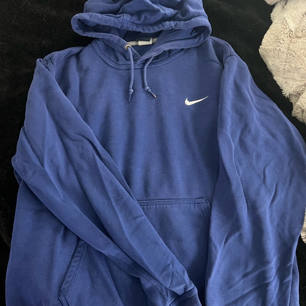 Nike Men's Deep Blue Hoodie